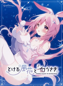 とける風花とシロうさぎ